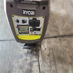 California AS-IS Ryobi 2 300-Watt Recoil Start Bluetooth Super Quiet Gasoline Powered Digital Inverter Generator with CO Shutdown Sensor