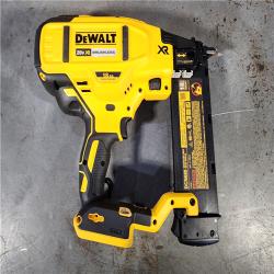 HOUSTON LOCATION - AS-IS DeWalt 20V MAX XR Lithium-Ion Electric Cordless 18-Gauge Brad Nailer (Tool Only)