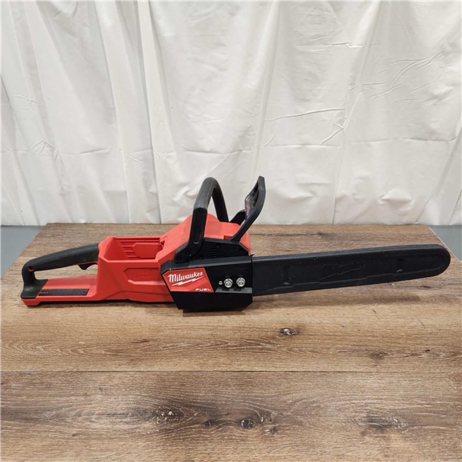 AS-IS Milwaukee M18 FUEL Lithium-Ion Brushless Cordless 16 in. Chainsaw (Tool-Only)