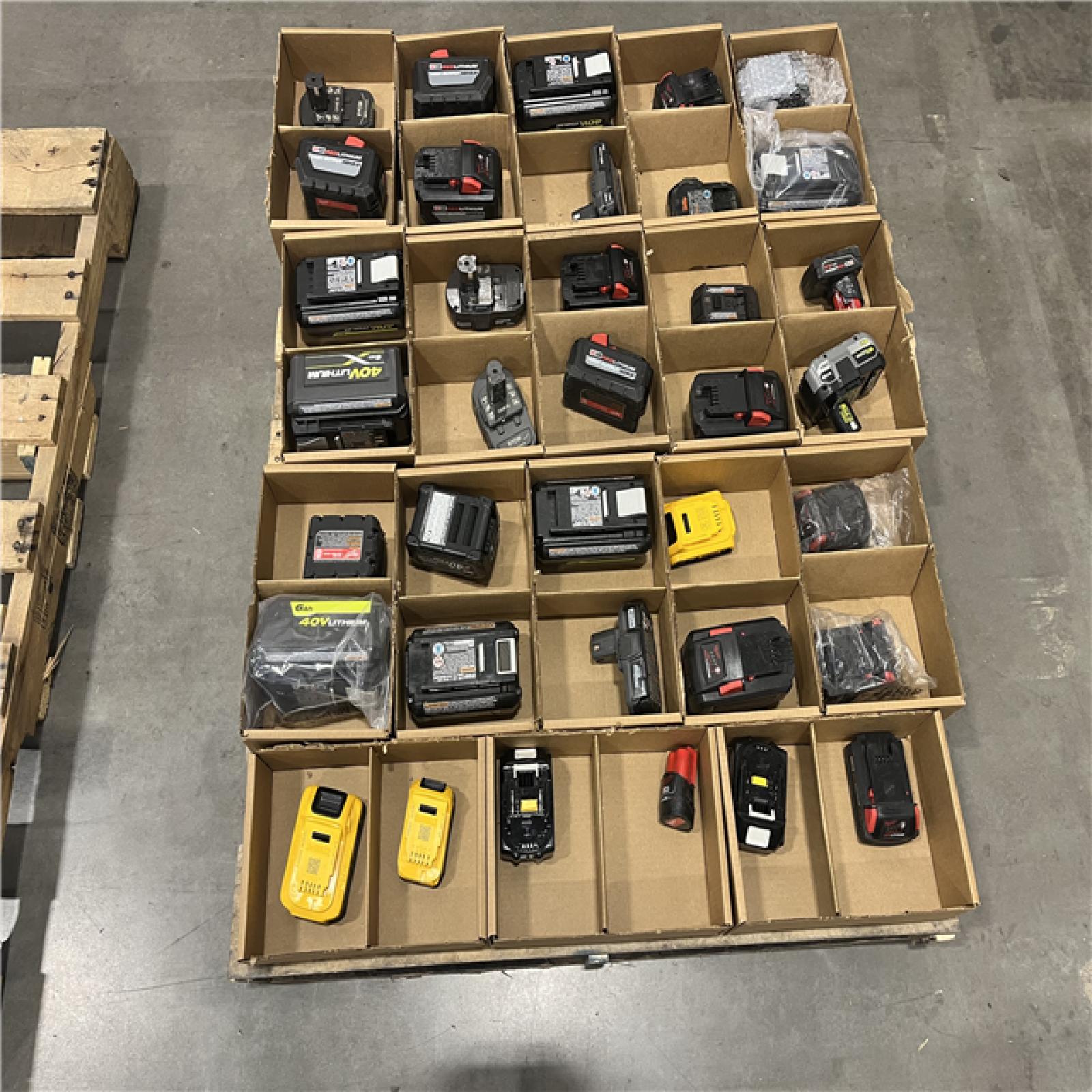 DALLAS LOCATION - AS-IS BATTERY PALLET