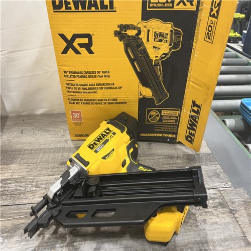 AS-IS DEWALT 20-Volt 30Â° Cordless Framing Nailer (Tool-Only)