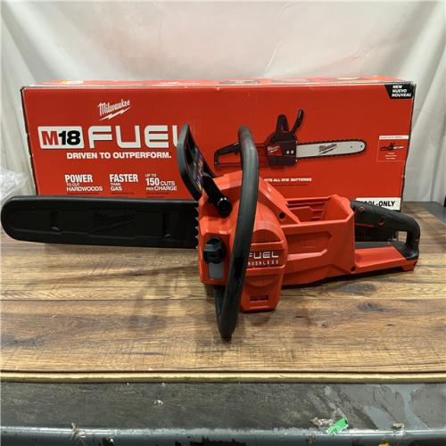 AS-IS Milwaukee M18 FUEL 16  18V Li-Ion Brushless Cordless Chainsaw Tool-Only 2727-20