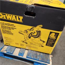 DALLAS LOCATION - AS-IS DEWALT 12 Double Bevel Sliding Compound Miter Saw