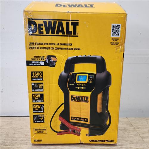 Phoenix Location DEWALT 1600 Peak Amp Jump Starter with Digital Compressor and USB Power Bank