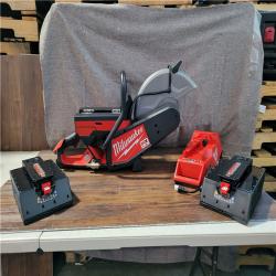 CALIFORNIA NEW MILWAUKEE 14 CUT-OFF SAW (2 BATTERIES, CHARGER, AND BAG INCLUDED)