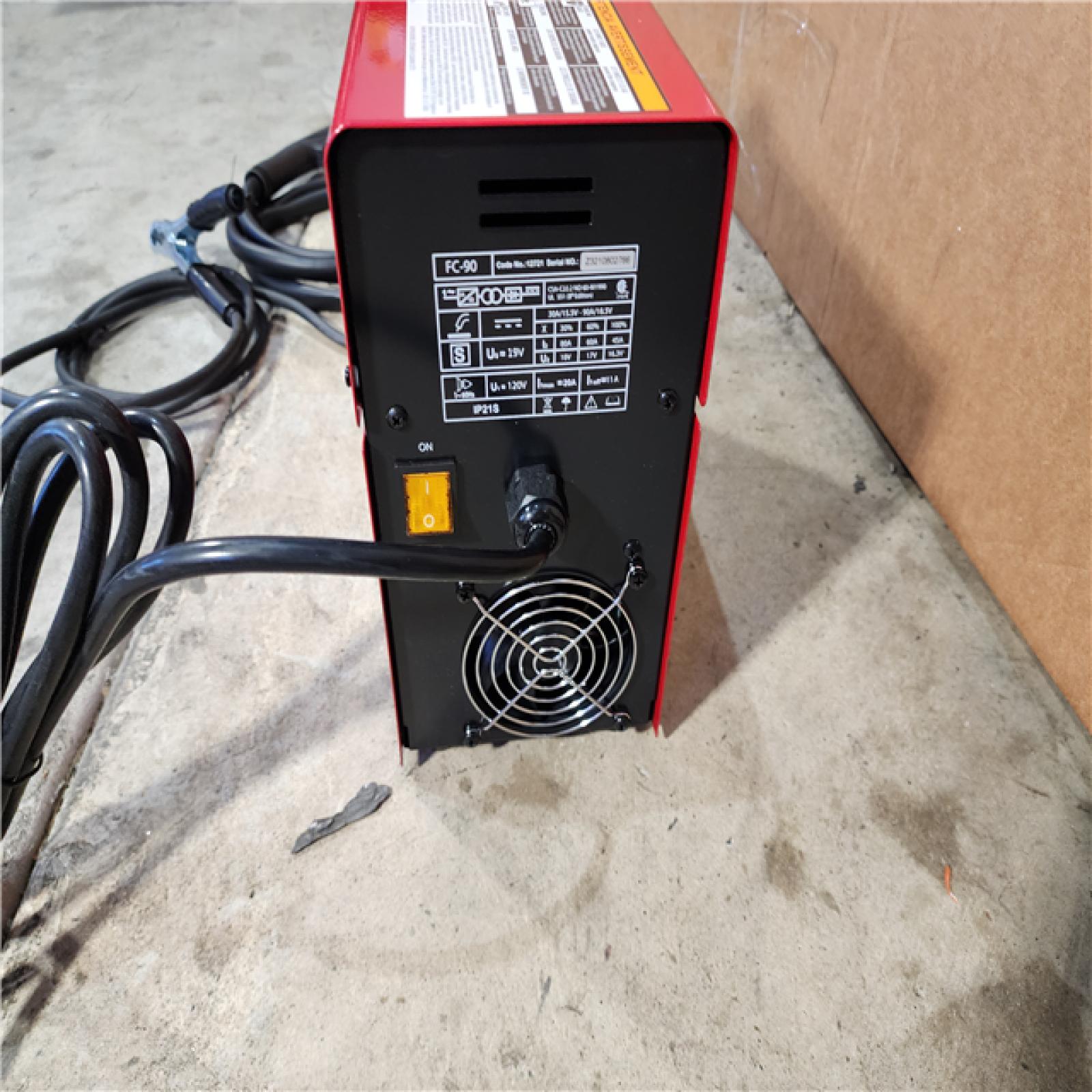 HOUSTON LOCATION - AS-IS (APPEARS LIKE NEW) Century Flux-Core FC-90 Wire Feed Welder