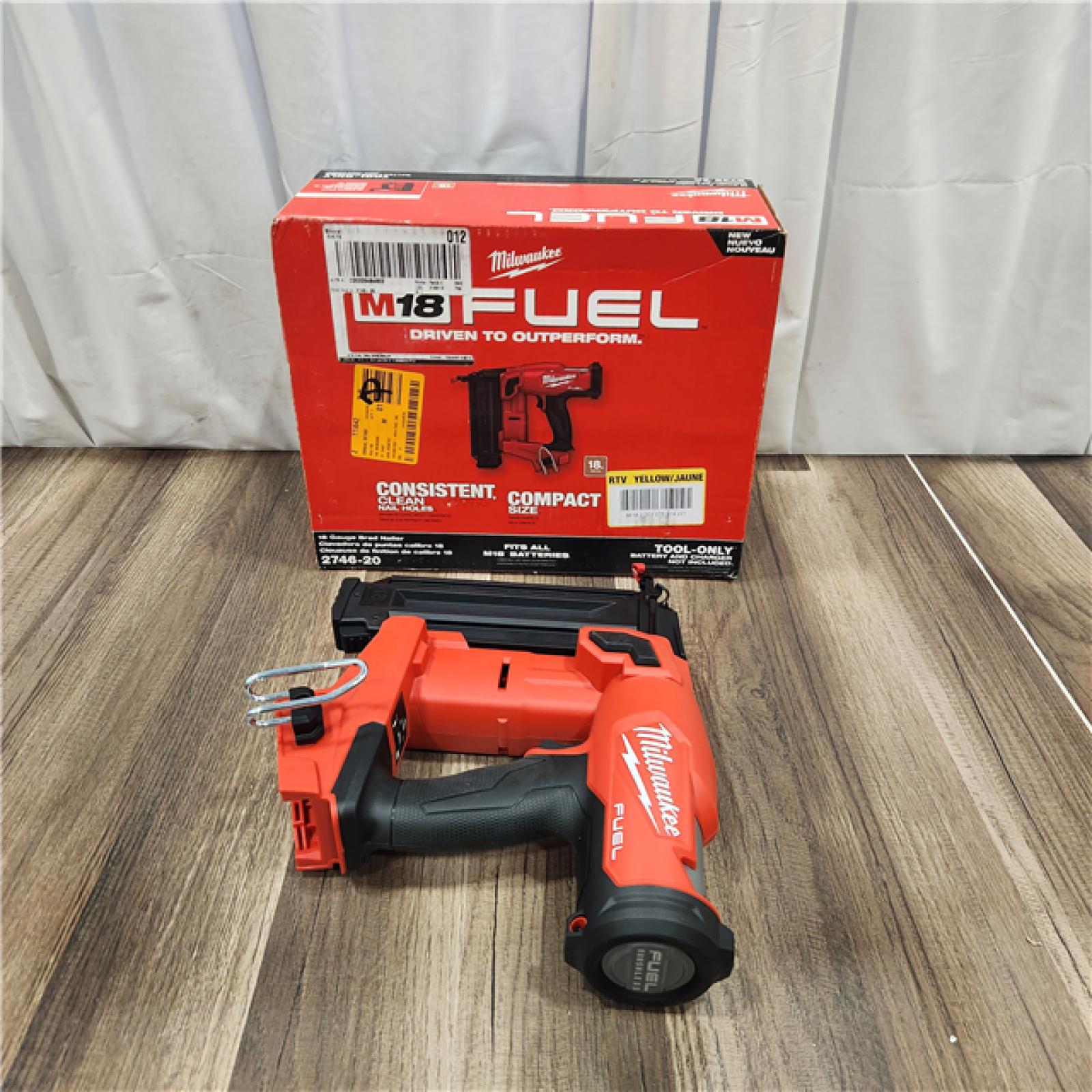 AS IS Milwaukee M18 FUEL 18 Gauge Brad Nailer