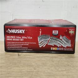 Phoenix Location NEW Husky 1/4 in., 3/8 in. and 1/2 in. Drive Socket Set (200-Piece)