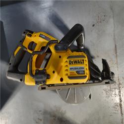 HOUSTON LOCATION - AS-IS DEWALT FLEXVOLT 60V MAX Cordless Brushless 7-1/4 in. Wormdrive Style Circular Saw (Tool Only)