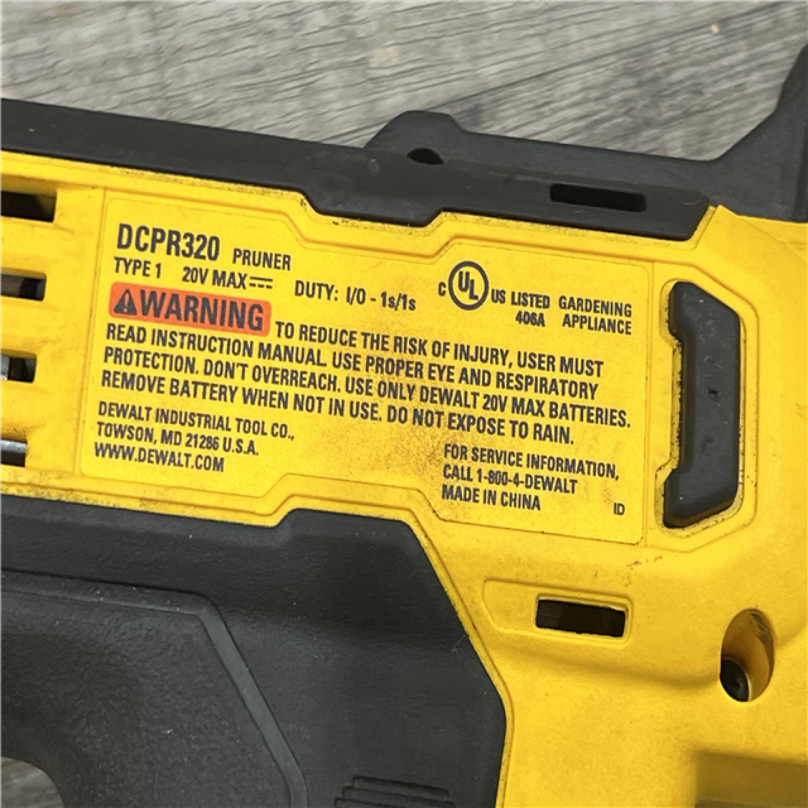 AS-IS DeWalt Cordless Pruner