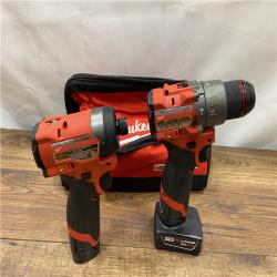 AS IS Milwaukee 2497-22 M12 Hammer Drill and Impact Combo