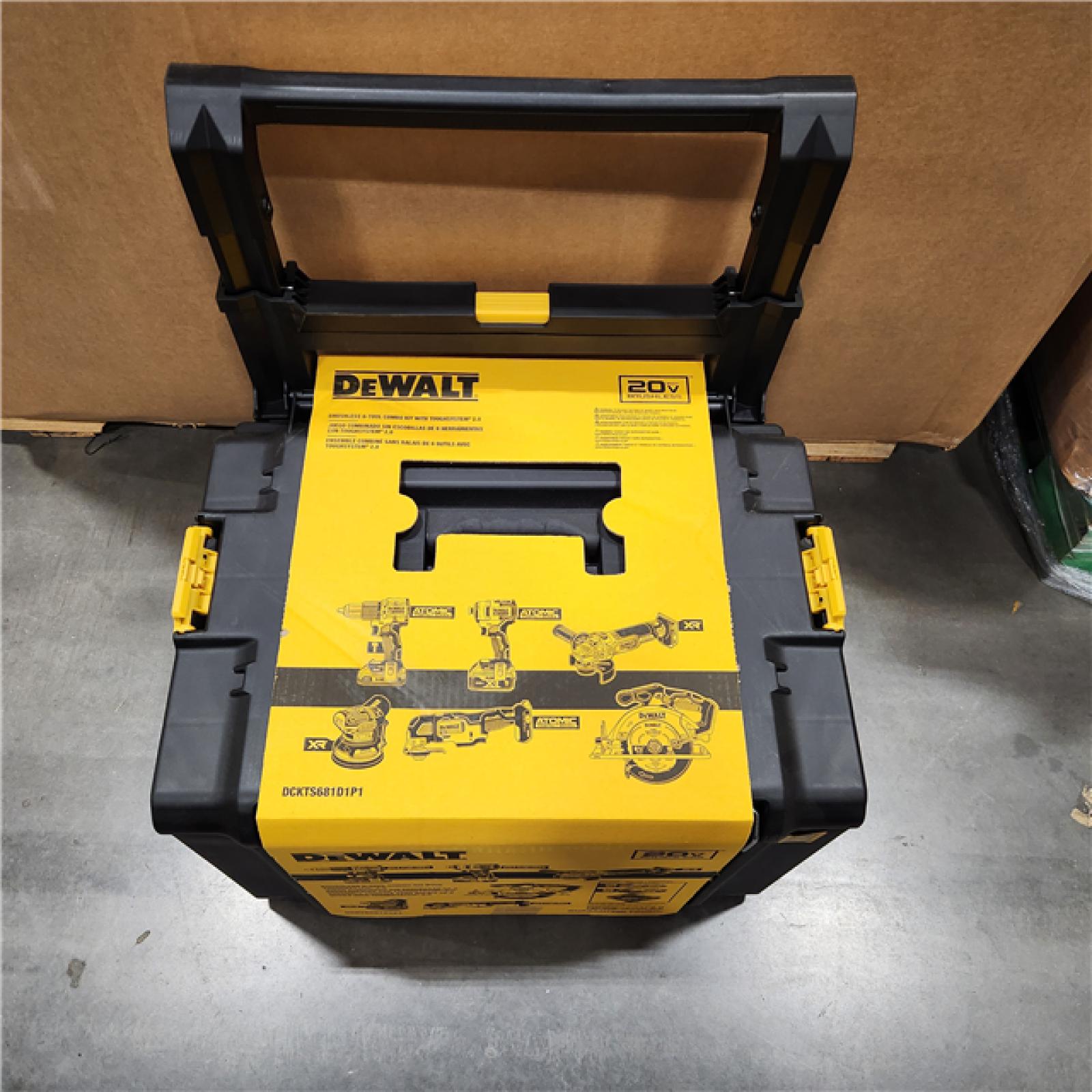 AS-IS Dewalt 20-Volt MAX ToughSystem Lithium-Ion 6-Tool Cordless Combo Kit