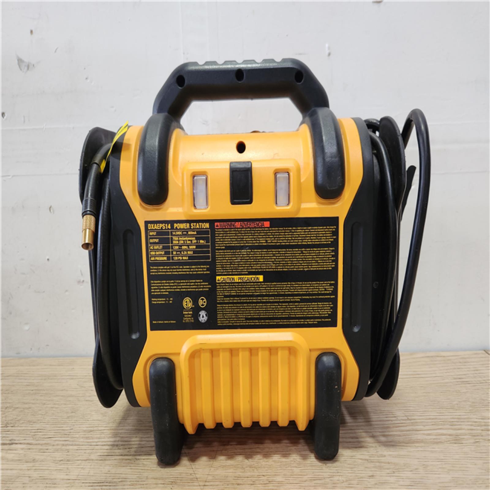 Phoenix Location DEWALT Portable Power 2000 Peak Amp Jump Starter w/Digital Compressor