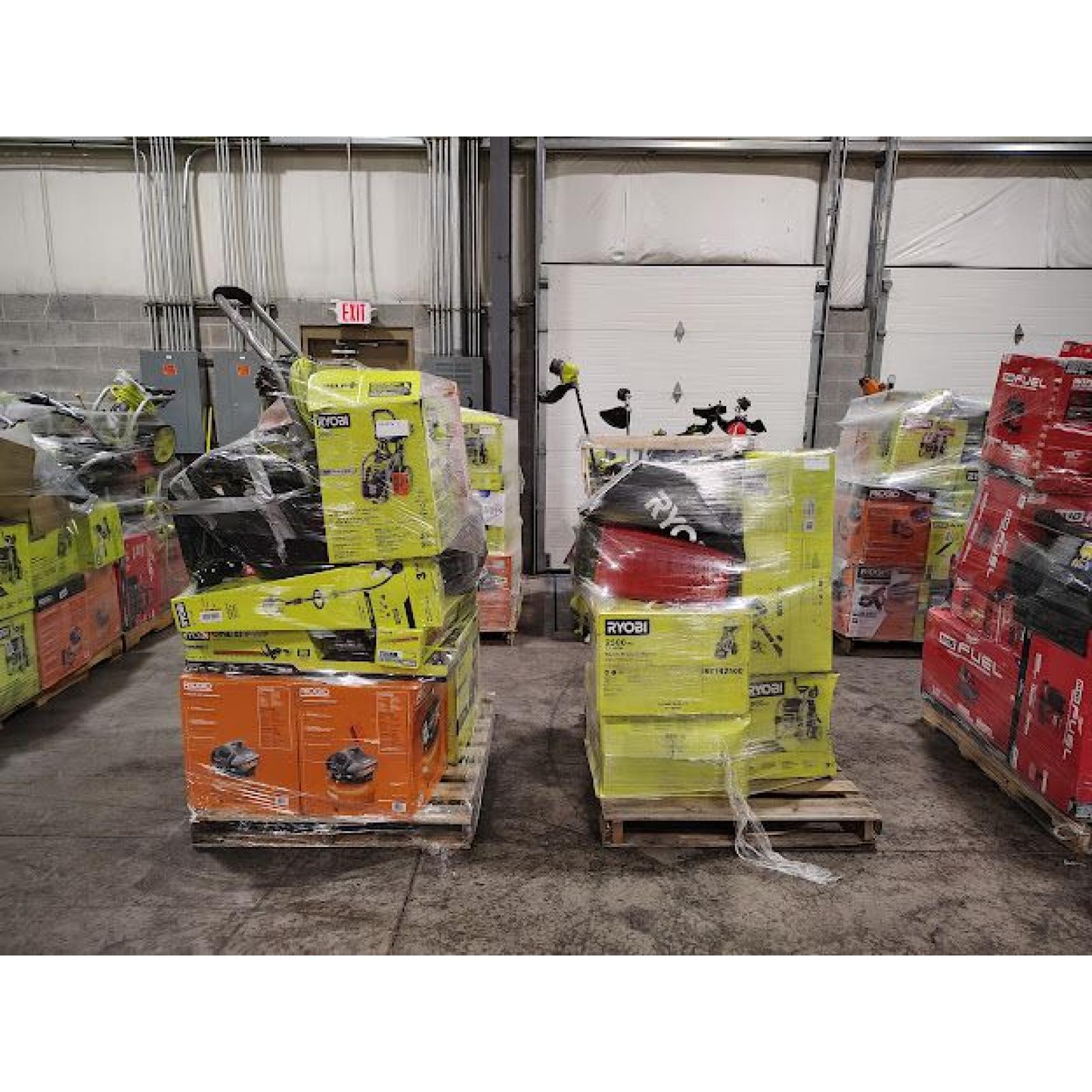 Pittston Location As-Is Power Tools Partial Truckload (8 pallets) 1358298-C