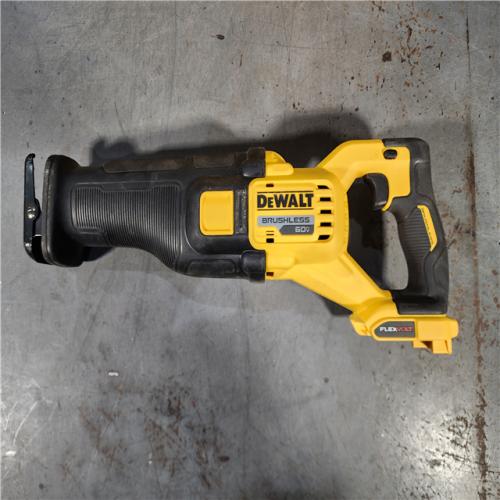 HOUSTON LOCATION - AS-IS DeWalt DCS389B FLEXVOLT 60V MAX Cordless Brushless Reciprocating Saw (Tool-Only)