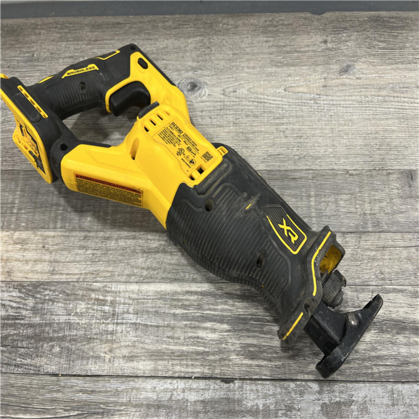 AS-IS DEWALT 20V MAX XR Cordless Brushless Reciprocating Saw (Tool Only)