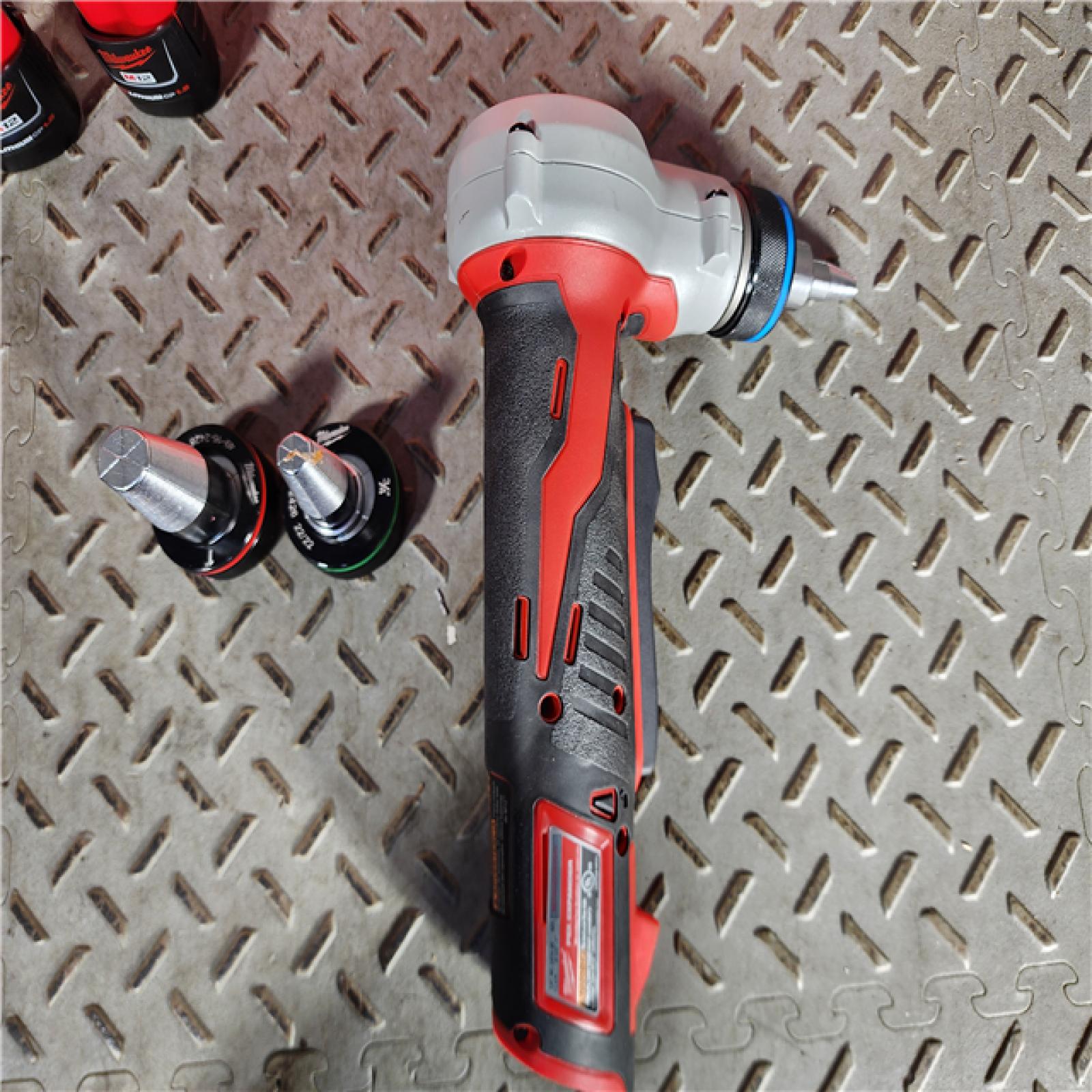 HOUSTON LOCATION - AS-IS (APPEARS LIKE NEW) M12 12-Volt Lithium-Ion Cordless PEX Expansion Tool Kit with (2) 1.5 Ah Batteries, (3) Expansion Heads and Hard Case