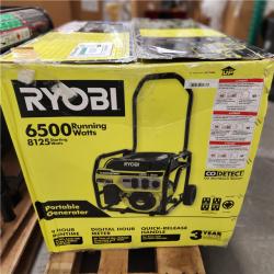 Dallas Location - As-Is RYOBI 6,500-Watt Gasoline Portable Generator