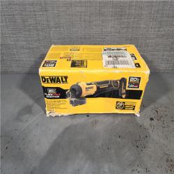 HOUSTON LOCATION - AS-IS DEWALT 20V MAX Cordless Brushless 4.5 - 5 in. Paddle Switch Angle Grinder with FLEXVOLT ADVANTAGE (Tool Only)