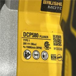 AS-IS DEWALT DCP580B 20V MAX Lithium Ion Brushless Planer