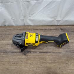 AS-IS DeWalt Flexvolt 60V Max Cordless Grinder  4.5 in; 6 in  Kit  1 KT (115-DCG418X2)