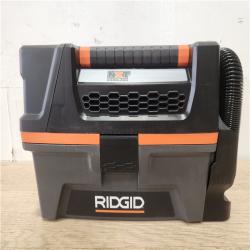 Phoenix Location  RIDGID 3 Gal. 18-Volt Cordless Handheld NXT Shop Vac Wet Dry Vacuum with Filter, Hose, Accessories, 4.0 Ah Battery and Charger