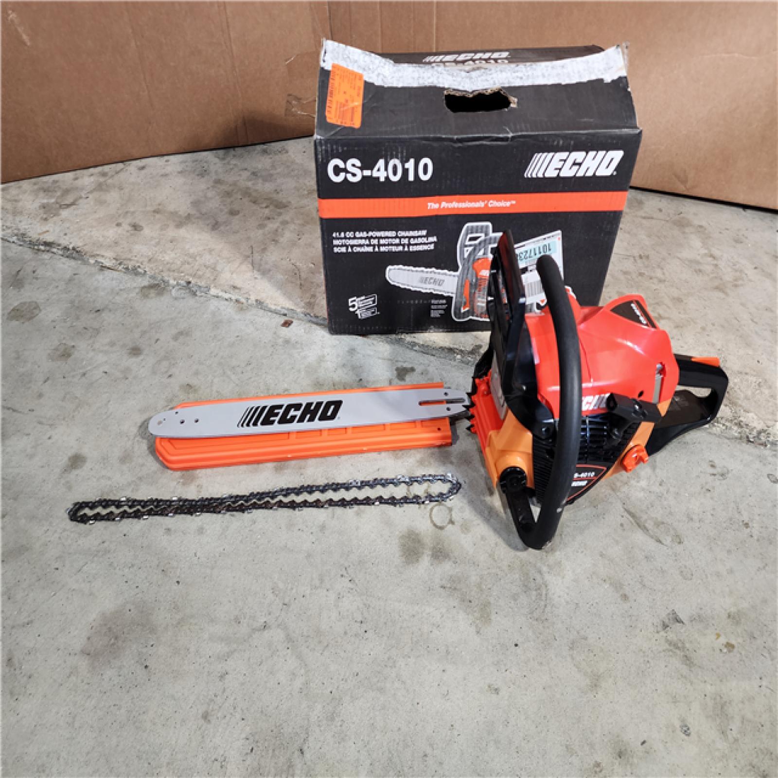 HOUSTON LOCATION - AS-IS Echo CS-4010-18 41.6CC 18 Inch Chainsaw with Bar and Chain