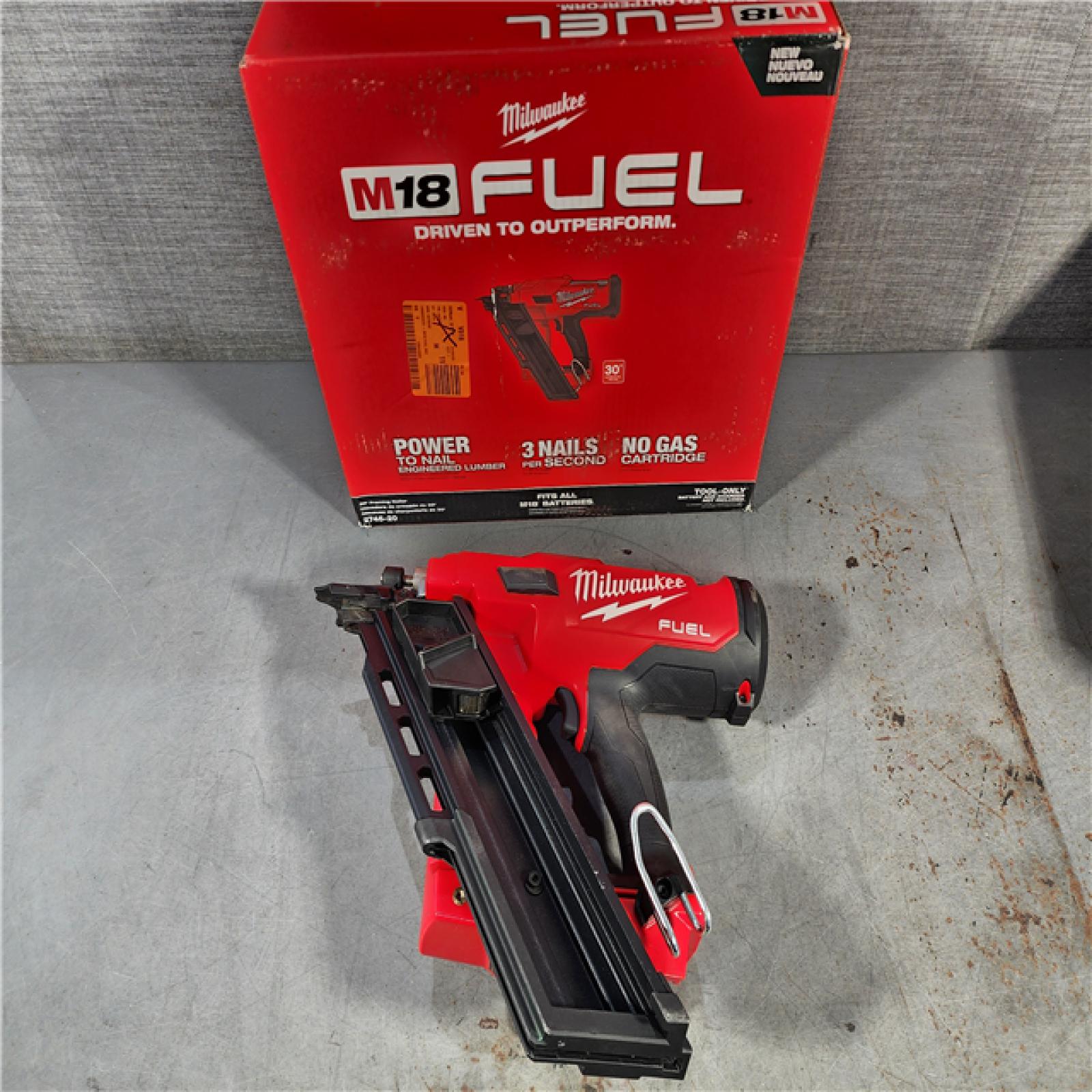 HOUSTON LOCATION - AS-IS (APPEARS LIKE NEW) M18 FUEL 3-1/2 in. 18-Volt 30-Degree Lithium-Ion Brushless Cordless Framing Nailer (Tool-Only)