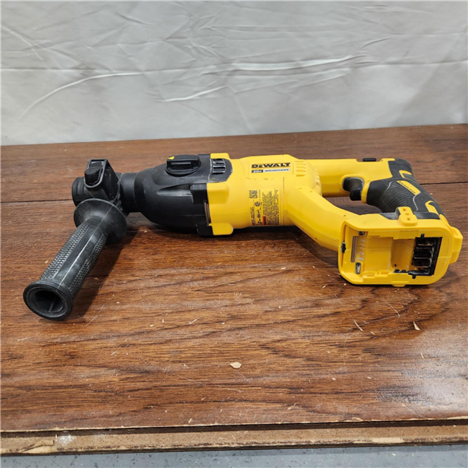 AS-IS 20V MAX Cordless Brushless 1 in. SDS Plus D-Handle Concrete and Masonry Rotary Hammer (Tool Only)