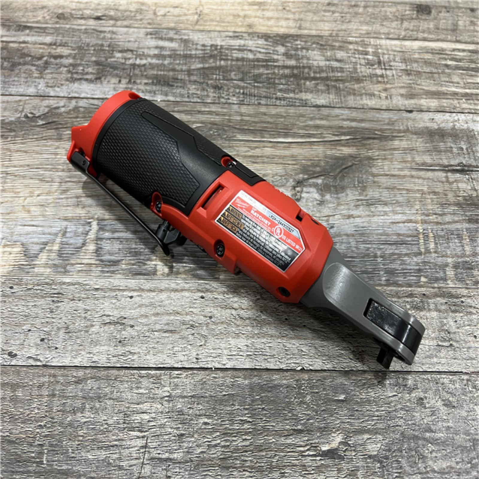 AS-IS Milwaukee 2566-20 M12 FUEL Brushless Lithium-Ion 1/4 in. Cordless High Speed Ratchet (Tool Only)