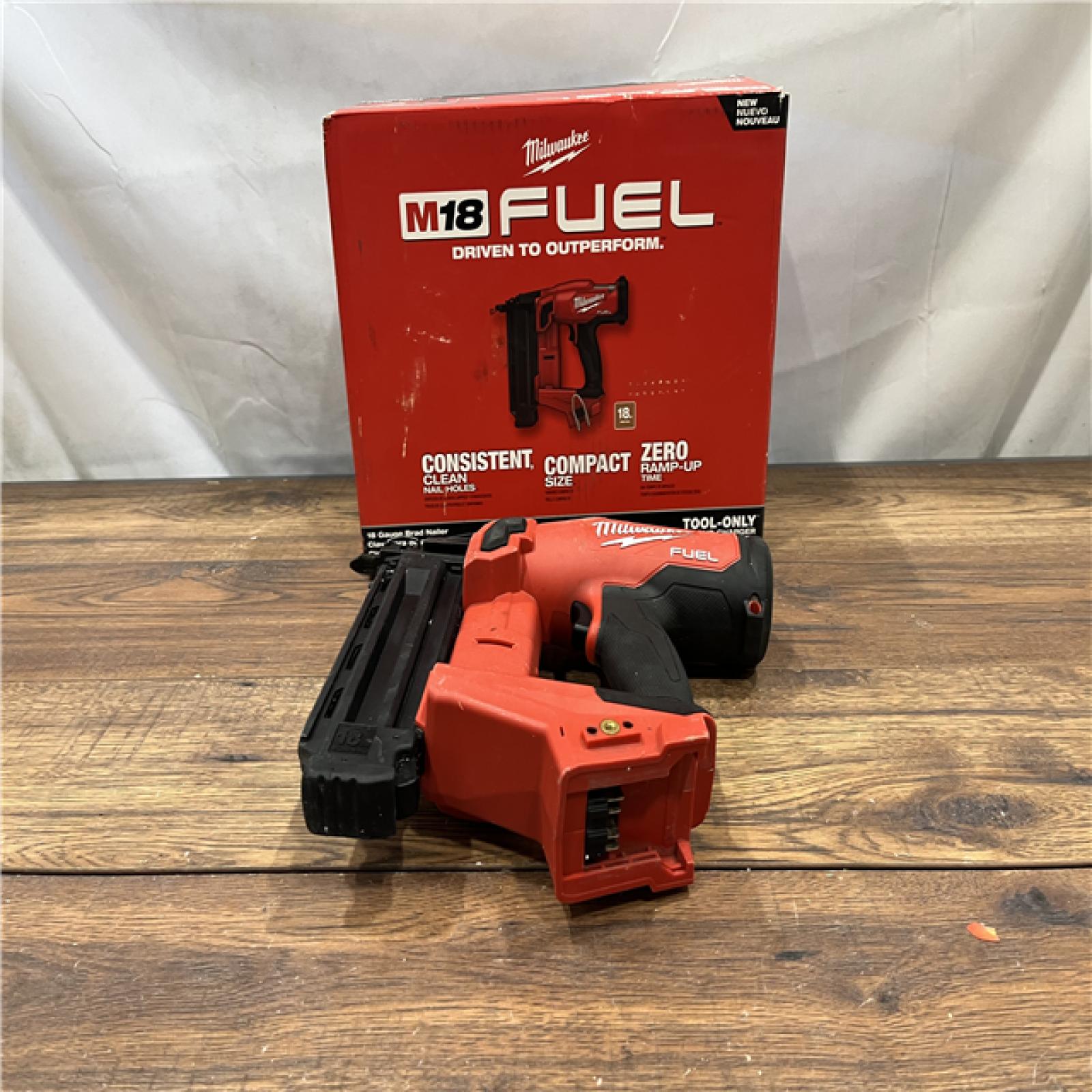 AS-IS Milwaukee M18 FUEL 18 Gauge Brad Nailer