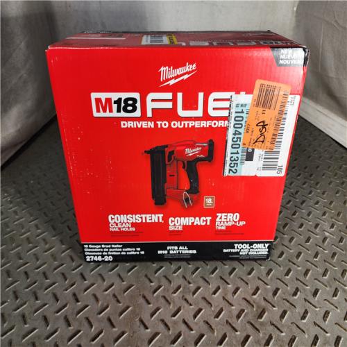 HOUSTON LOCATION - AS-IS Milwaukee M18 Fuel 18V Brushless 18-Gauge Brad Nailer 2746-20 (Bare Tool)