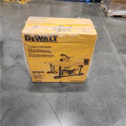 AS IS DEWALT 15 Amp Corded 8-1/4 in. Compact Portable Jobsite Tablesaw (Stand Not Included)