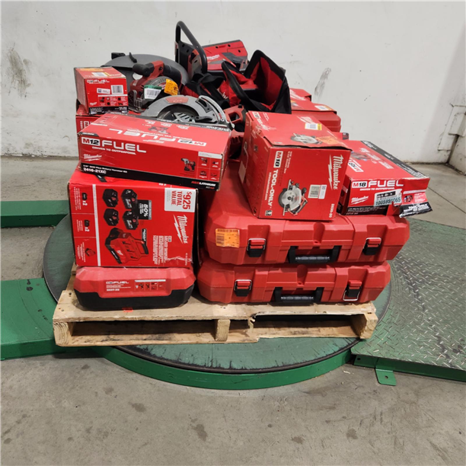 Dallas Location - As-Is MILWAUKEE Tool Pallet