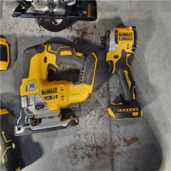 HOUSTON LOCATION - AS-IS DEWALT 4 TOOL COMBO KIT W/ (2) BATTERY & CHARGER