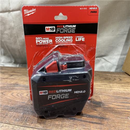 AS-IS Milwaukee 48-11-1813 M18 REDLITHIUM FORGE High Output 12.0Ah Battery Pack