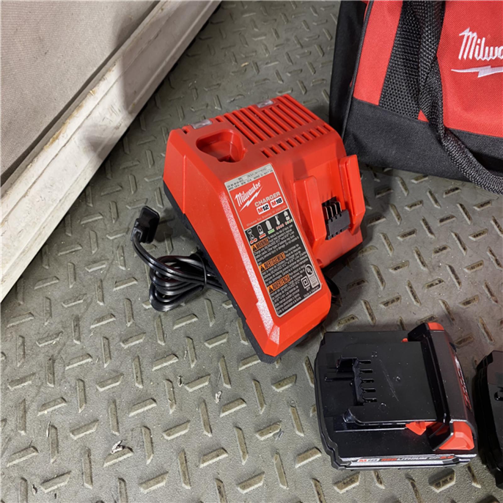 HOUSTON LOCATION - AS-IS Milwaukee M18 Compact Brushless 2-Tool Combo Kit