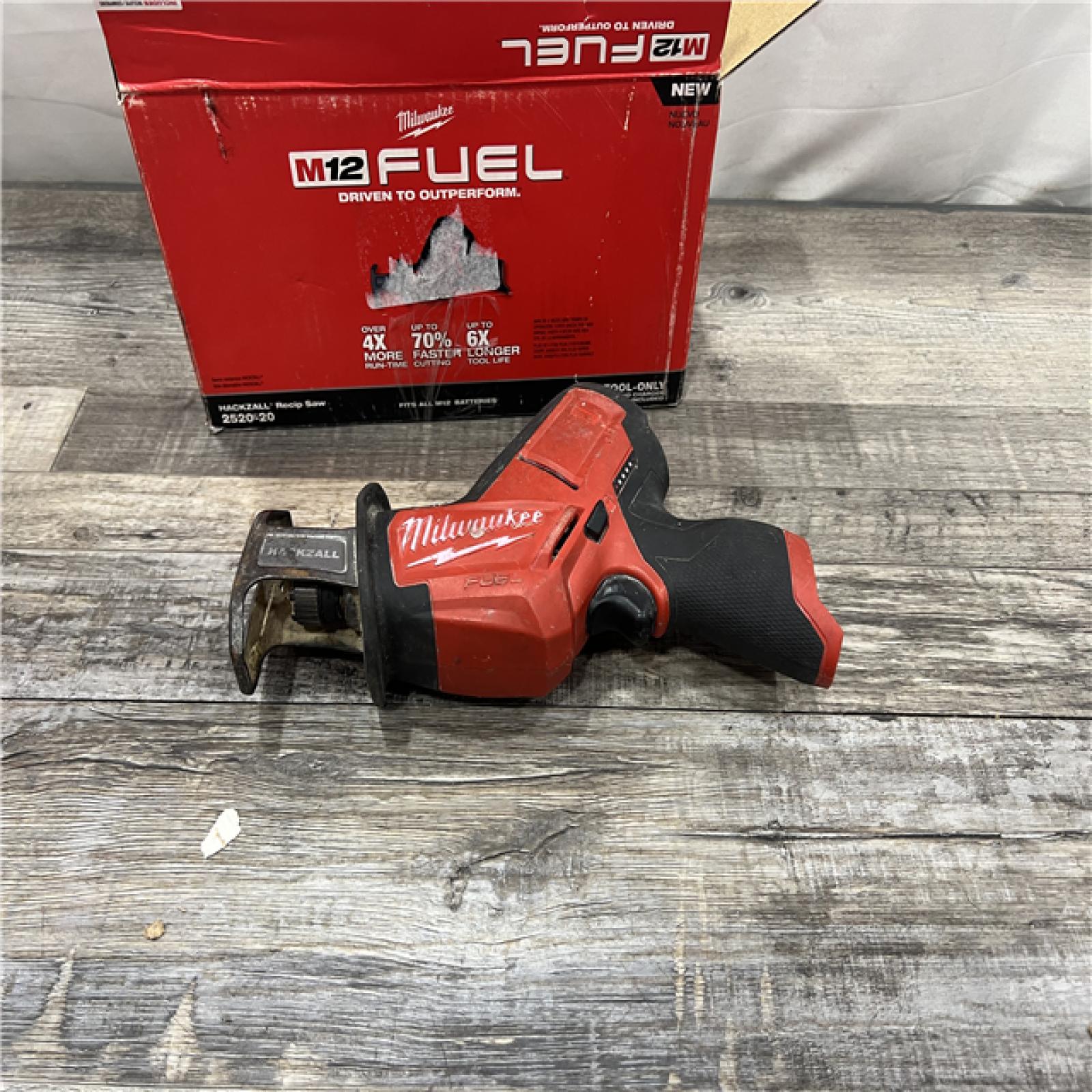 AS-IS Milwaukee 2520-20 12V M12 FUEL HACKZALL Brushless Cordless Reciprocating Saw (Tool Only)