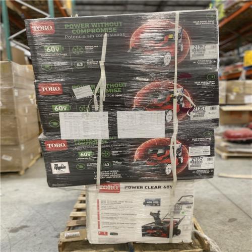 DALLAS LOCATION - NEW! TORO PALLET - (7 UNITS)