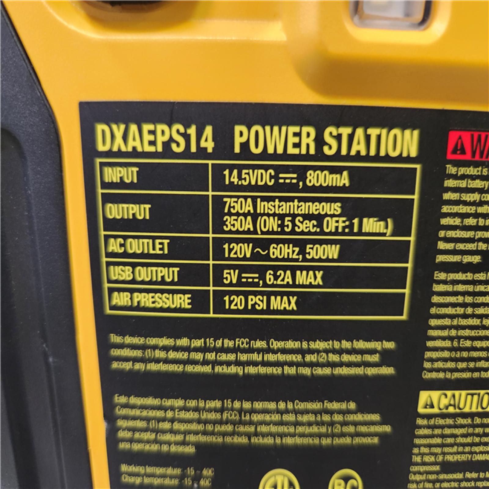 Phoenix Location DEWALT Portable Power 2000 Peak Amp Jump Starter w/Digital Compressor