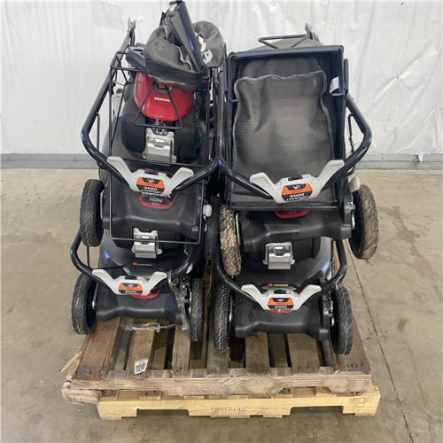 Houston Location AS-IS - (4Qty) Honda Hrn Lawn Mowers