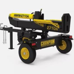 DALLAS LOCATION - Champion Power Equipment Wood Log Splitter 27-Ton 224cc Hydraulic Gas-Powered