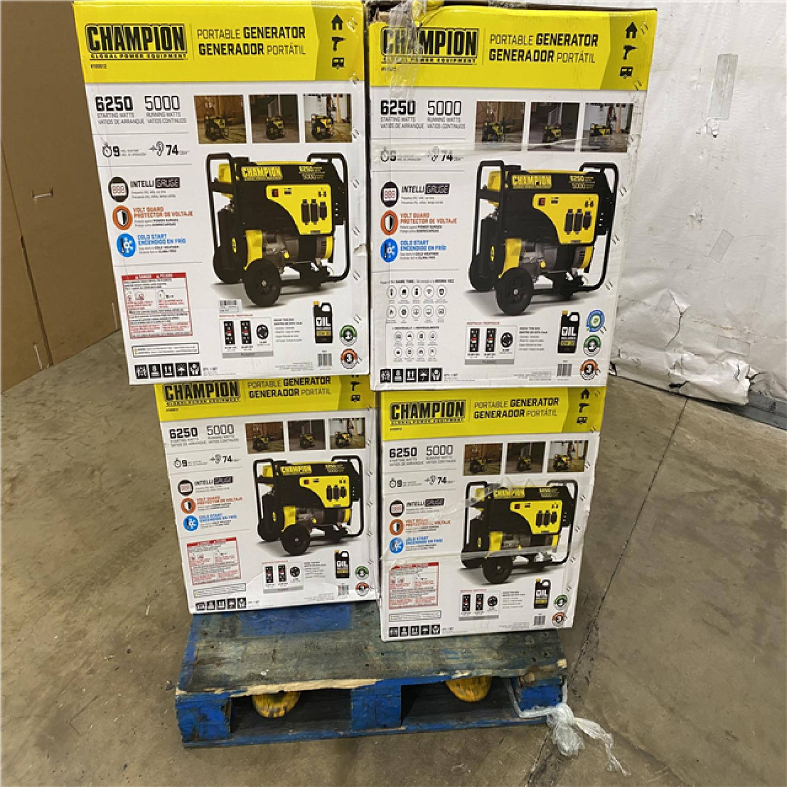 Houston Location AS IS - Champion Generator 6250 Watts