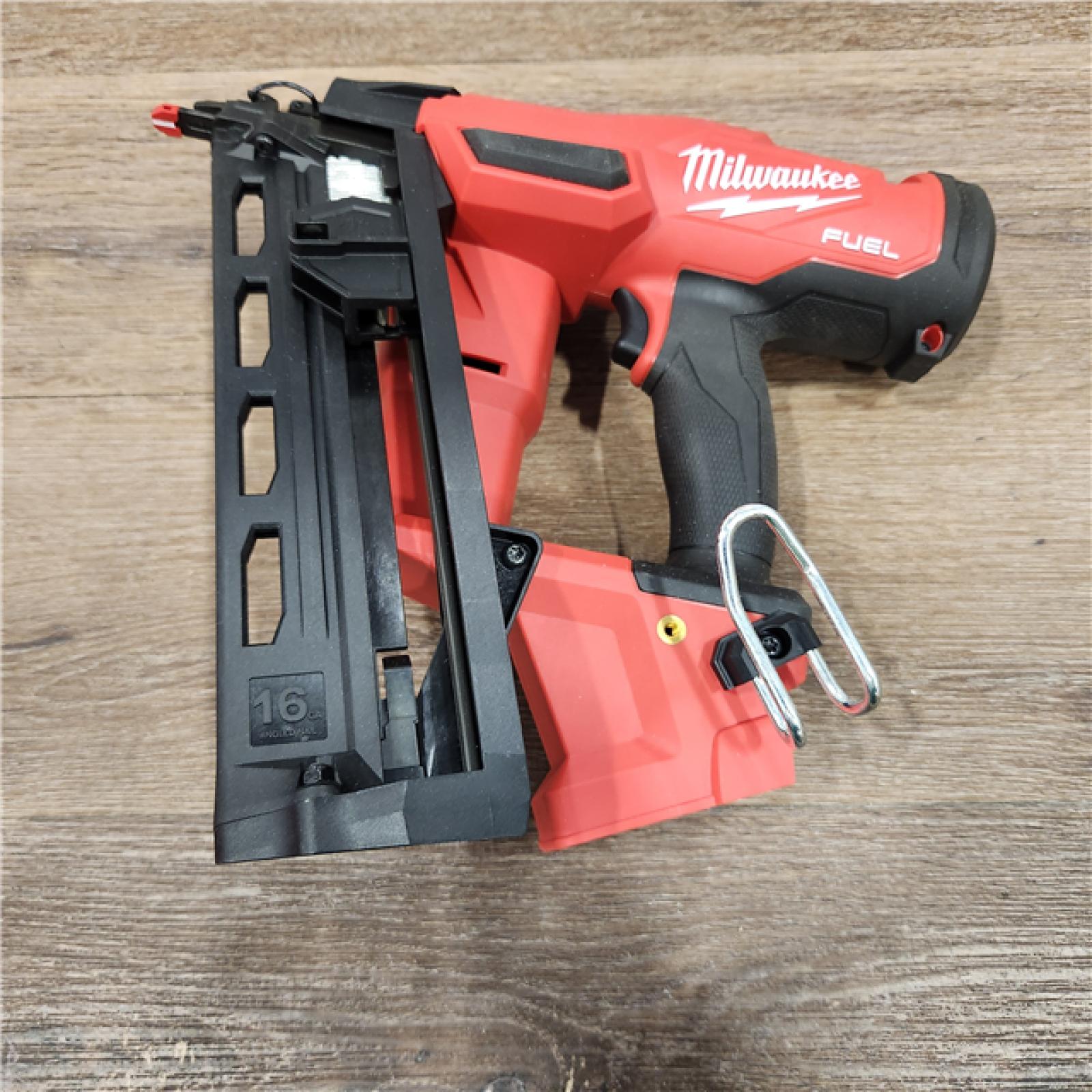 AS- IS M18 FUEL 18-Volt Lithium-Ion Brushless Cordless Gen II 16-Gauge Angled Finish Nailer (Tool-Only)
