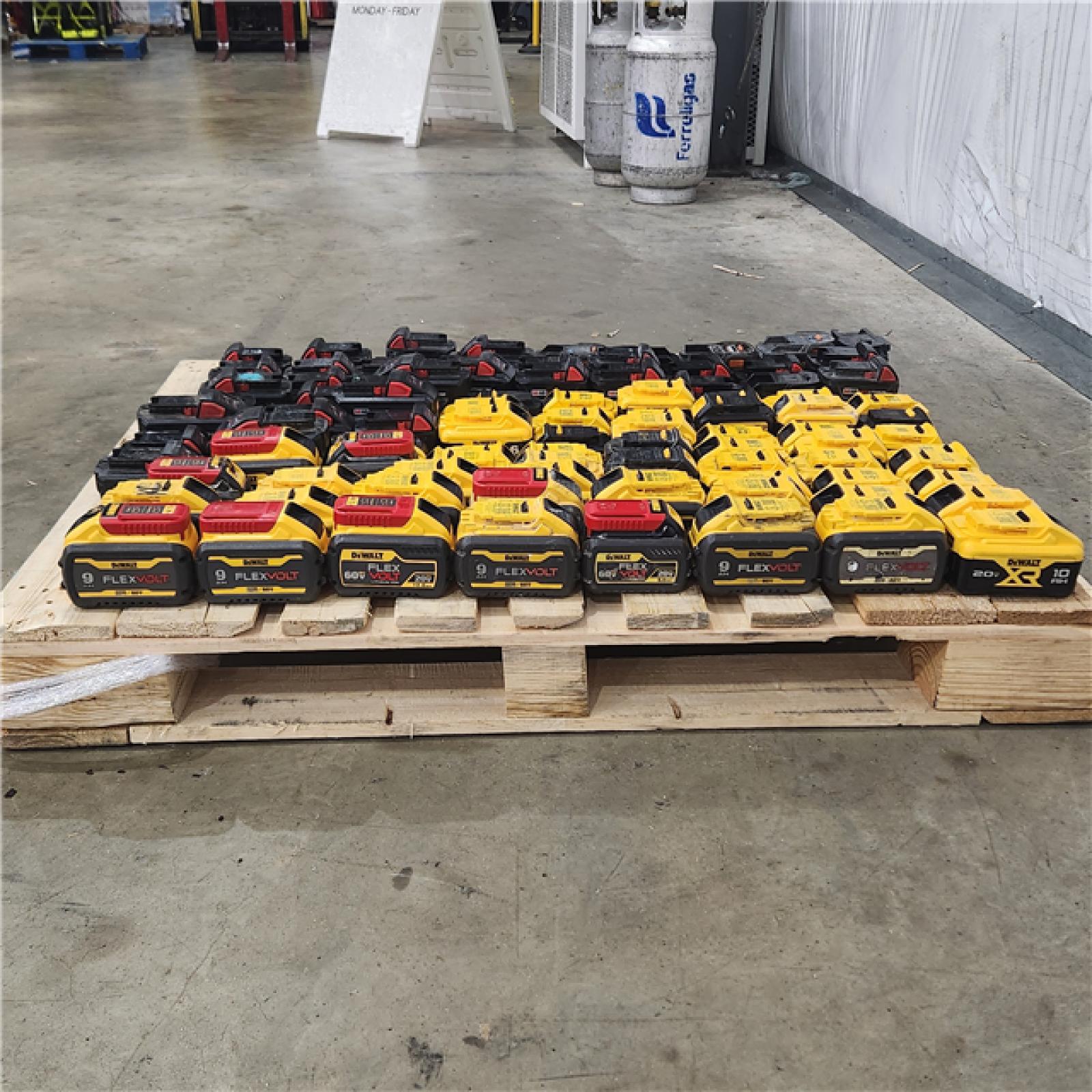 Houston Location-As-IS  Battery Pallet