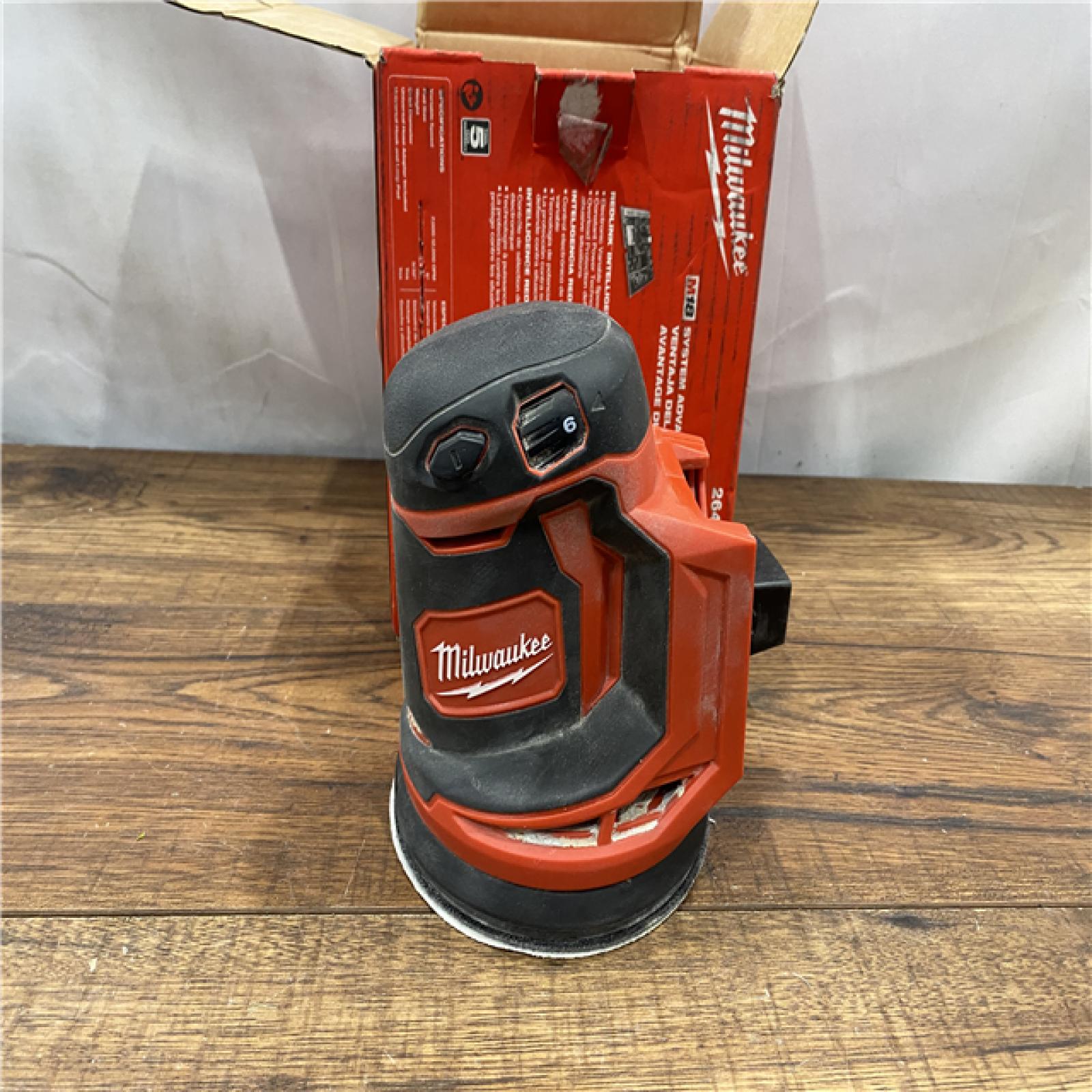 AS IS Milwaukee 2648-20 - M18 5  7000-12000 Opm Cordless Variable Speed Random Orbital Sander