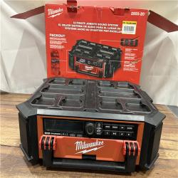 AS IS Milwaukee 2950-20 18V M18 PACKOUT Lithium-Ion Cordless Radio + Charger (Tool Only)