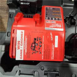 AS-IS Milwaukee 2904-22 Hammer Drill Driver Kit with Batteries  Charger & Tool Case  Red