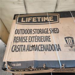 California AS-IS Lifetime Outdoor Storage Shed