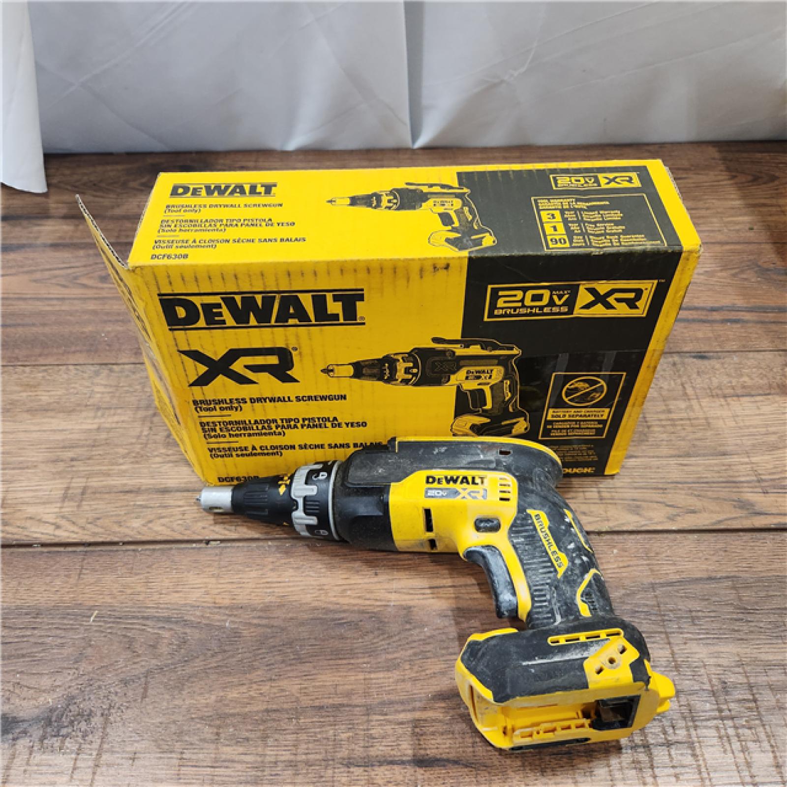 AS-IS DeWalt DCF630B 20V Cordless Brushless Screw Gun (Tool Only)